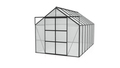 Växthus Uranus 11500 Svart Poly 11,5 m² Vitavia